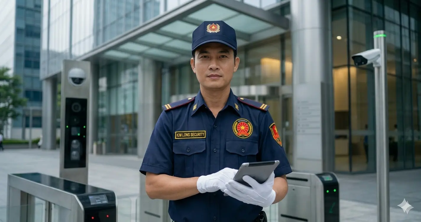 Bảo vệ chuyên nghiệp Kim Long xử lý khách hàng quá khích văn minh.