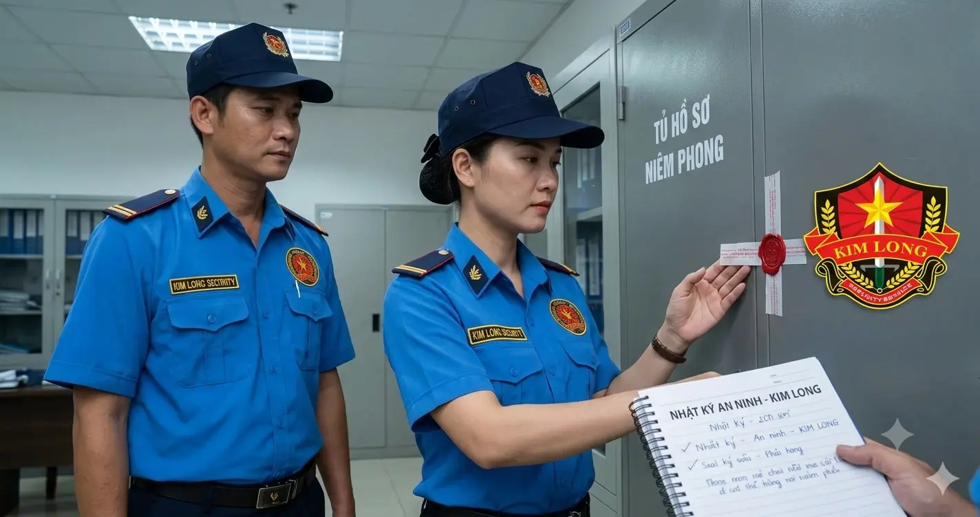Bảo vệ bí mật Nhà nước tại mục tiêu đặc thù của dịch vụ bảo vệ Kim Long.