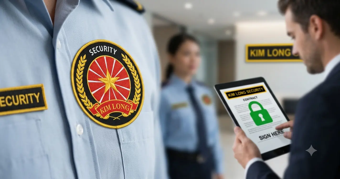 Giao dịch điện tử an toàn chuẩn ISO 10008 tại dịch vụ bảo vệ Kim Long.
