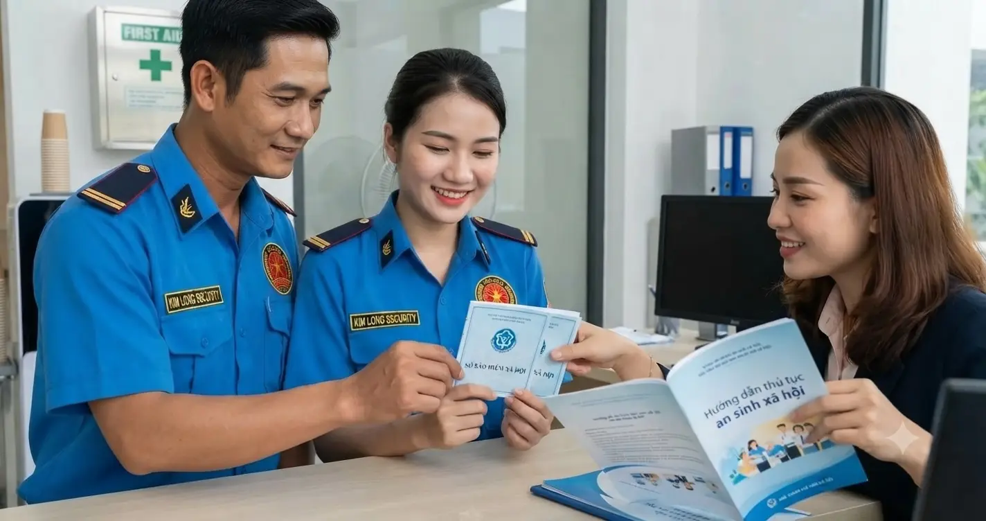 Đảm bảo quyền lợi bảo hiểm thất nghiệp tại công ty bảo vệ Bình Dương - Kim Long.
