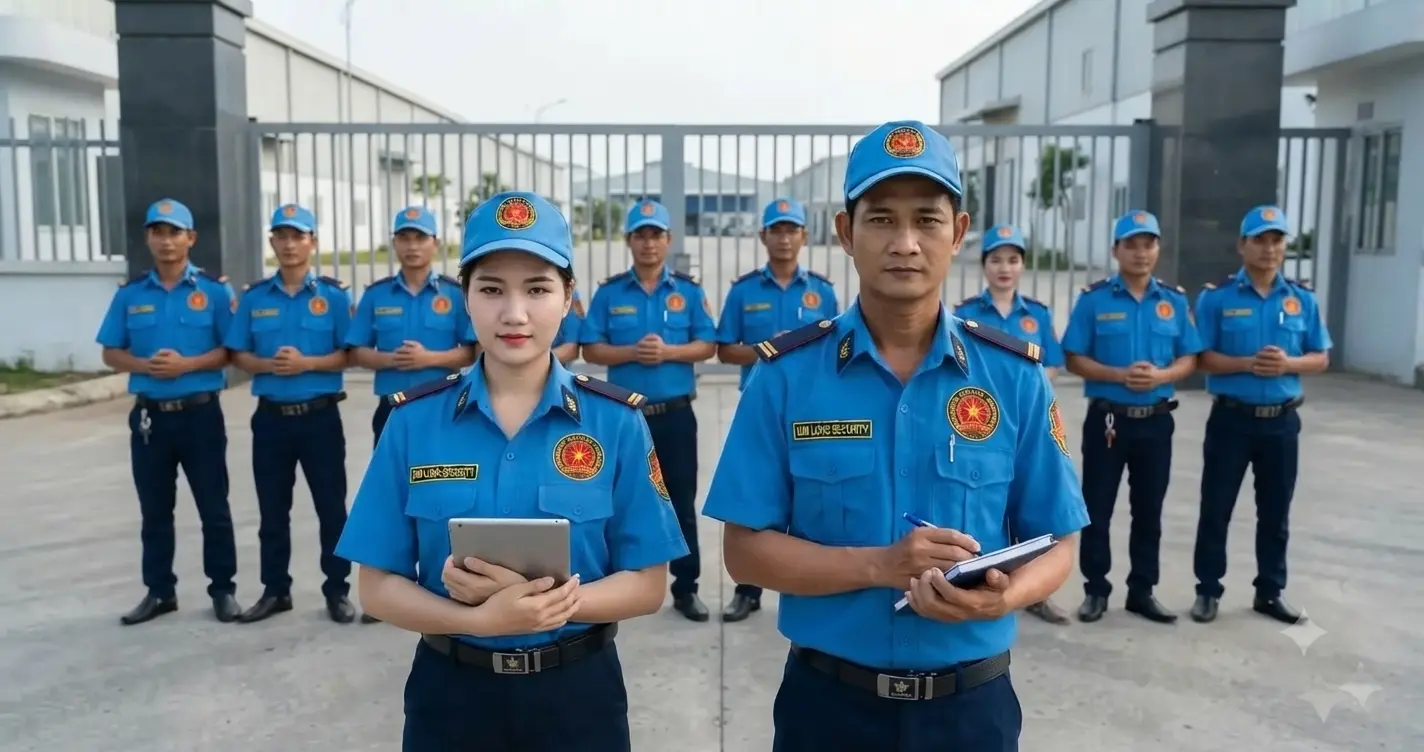 Công ty bảo vệ An Giang - Kim Long Security xử lý gây rối trật tự.