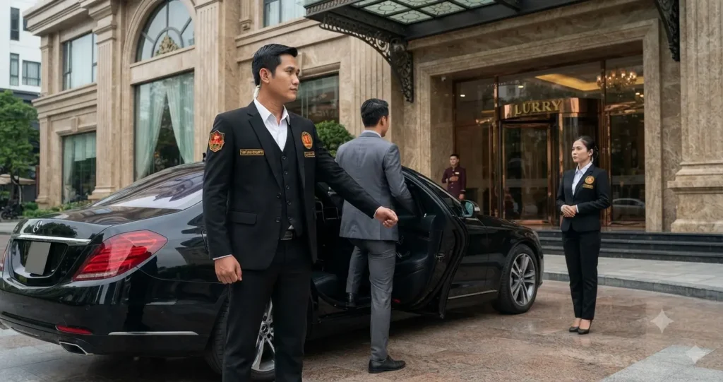 Dịch vụ vệ sĩ chuyên nghiệp của Công ty bảo vệ An Giang – Kim Long Security.