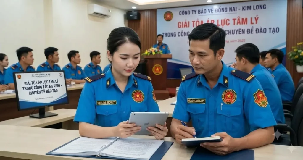 Quản trị sức khỏe tâm thần theo ISO 45001 tại công ty bảo vệ Đồng Nai - Kim Long.