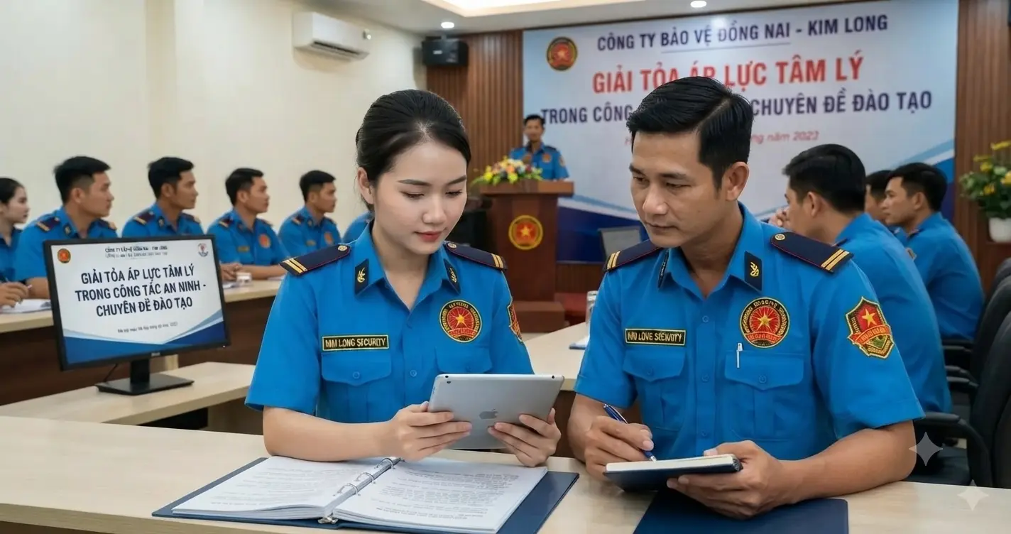 Quản trị sức khỏe tâm thần theo ISO 45001 tại công ty bảo vệ Đồng Nai - Kim Long.