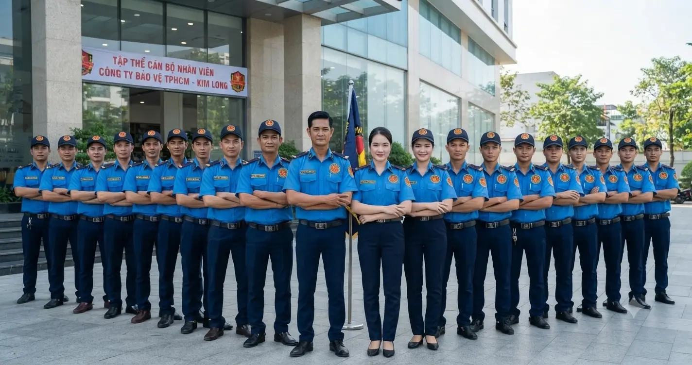 Công ty bảo vệ TpHCM - Kim Long Security.