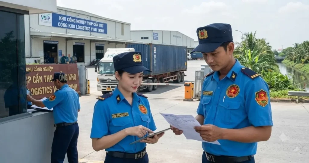 Giải Pháp Tuyệt Vời Từ Công Ty Bảo Vệ Cần Thơ Uy Tín Cho Kho Lạnh #52 - Công ty Bảo vệ Kim Long Công ty bảo vệ Cần Thơ uy tín (Kim Long Security) kiểm soát xe hàng container