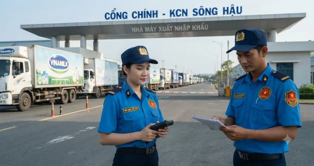 Công ty bảo vệ Hậu Giang uy tín: Kim Long Security trực cổng khu công nghiệp tại Hậu Giang