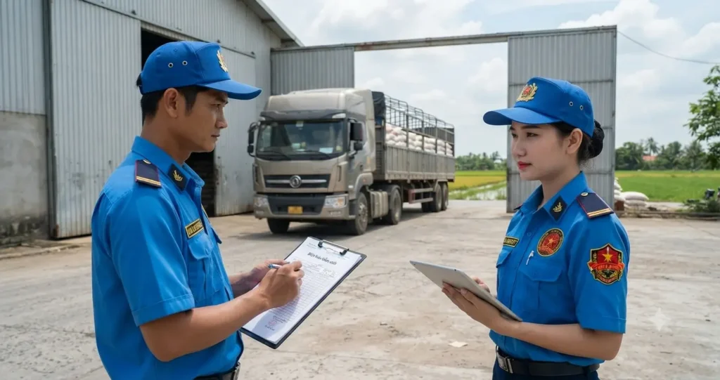 Công ty bảo vệ An Giang uy tín: Kim Long Security giám sát kho gạo tại An Giang