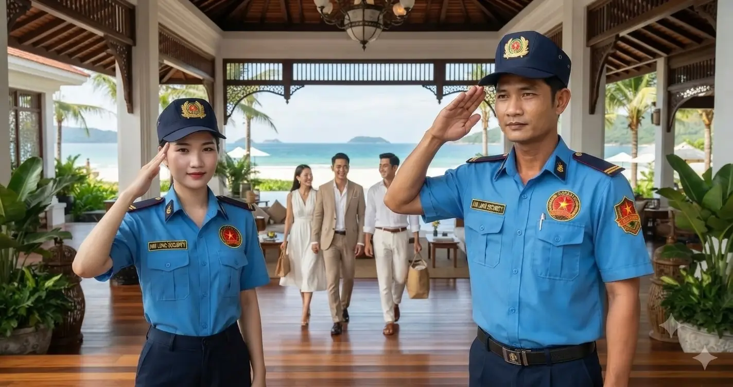 Công ty bảo vệ Kiên Giang uy tín: Kim Long Security chuyên nghiệp tại khu nghỉ dưỡng Kiên Giang