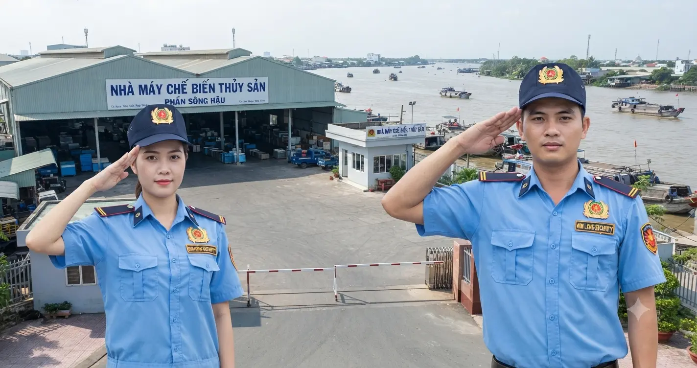 Giải pháp an ninh cho nhà máy chế biến thuỷ sản: Công ty bảo vệ KCN Thốt Nốt Cần Thơ uy tín