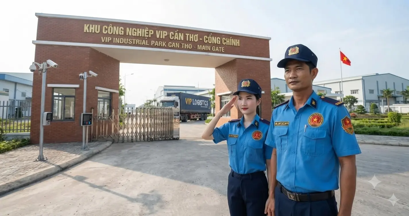 Đơn vị cung cấp Dịch vụ bảo vệ Cần Thơ uy tín (Kim Long Security): cho KCN Vsip Cần Thơ và Thốt Nốt.